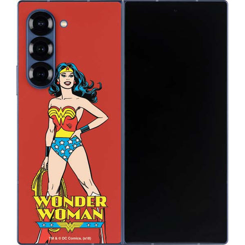 DC Comics Wonder Woman Portrait Galaxy Z Fold6 Skin