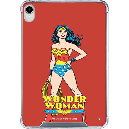DC Comics Wonder Woman Portrait iPad 11th Gen (2025) Clear Case