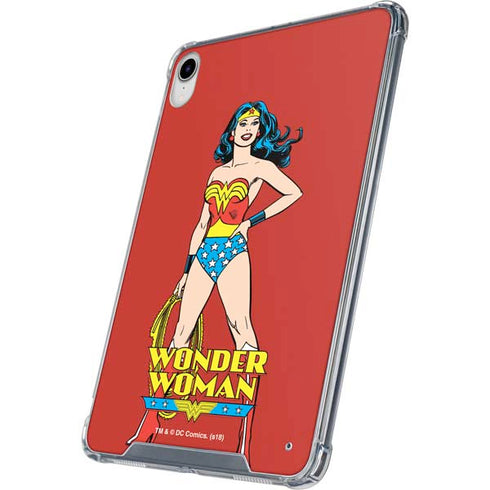 DC Comics Wonder Woman Portrait iPad 11th Gen (2025) Clear Case