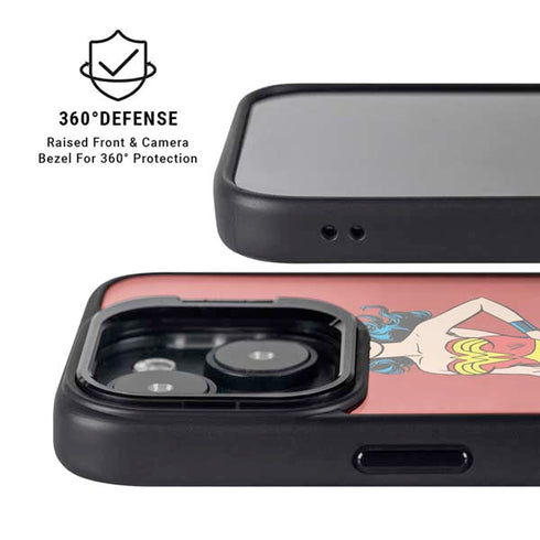 DC Comics Wonder Woman Portrait iPhone 14 Kickstand Case