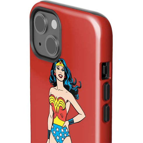DC Comics Wonder Woman Portrait iPhone 15 Impact Case