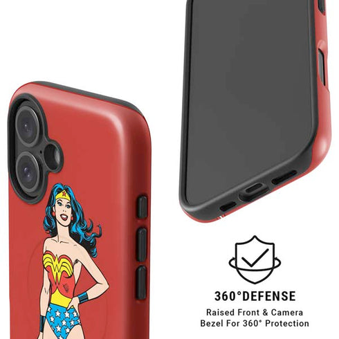 DC Comics Wonder Woman Portrait iPhone 16 Magsafe Impact Case