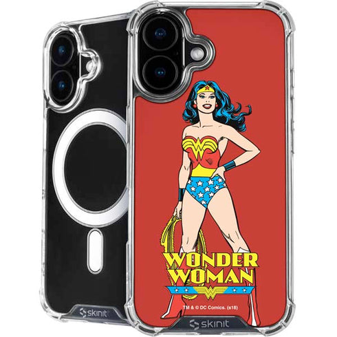 DC Comics Wonder Woman Portrait iPhone 16 Plus MagSafe Case