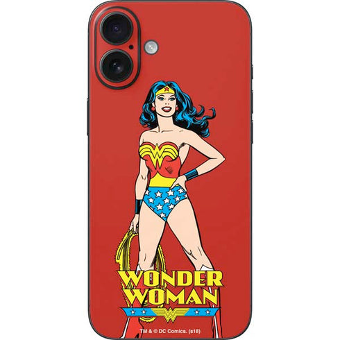 DC Comics Wonder Woman Portrait iPhone 16 Plus Skin