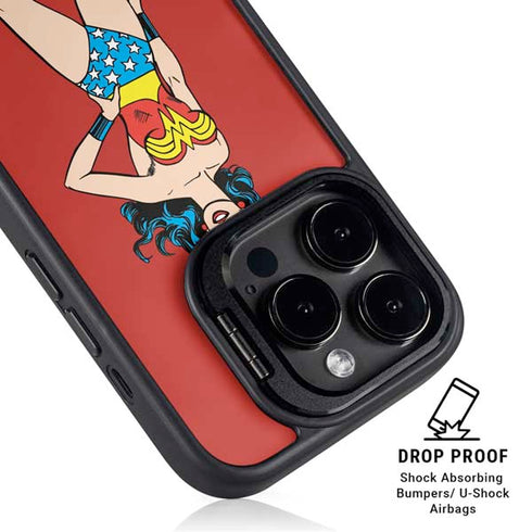 DC Comics Wonder Woman Portrait iPhone 16 Pro Kickstand Case