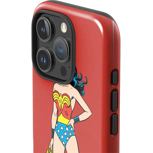 DC Comics Wonder Woman Portrait iPhone 16 Pro Max Impact Case