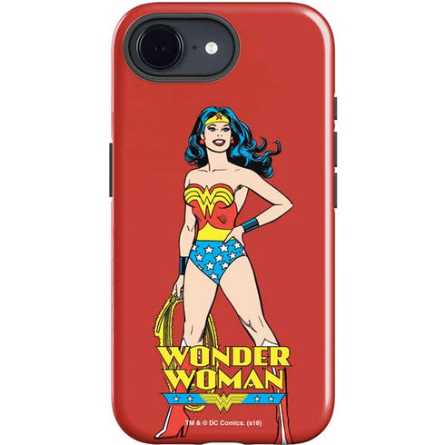DC Comics Wonder Woman Portrait iPhone 16e Impact Case