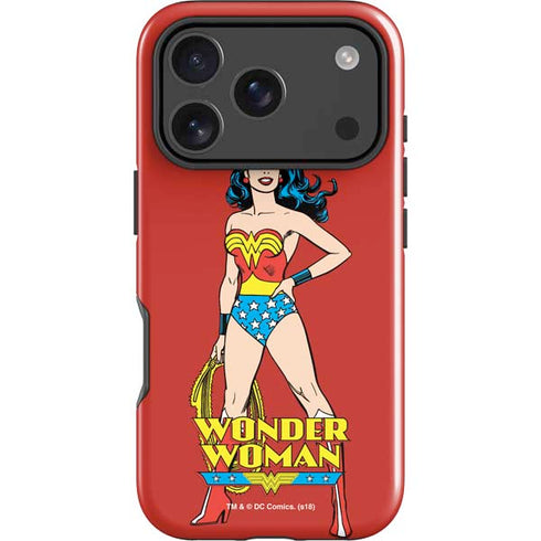 DC Comics Wonder Woman Portrait iPhone 18 Pro Max Impact Case