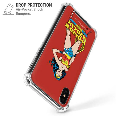 DC Comics Wonder Woman Portrait iPhone X/XS Clear Case