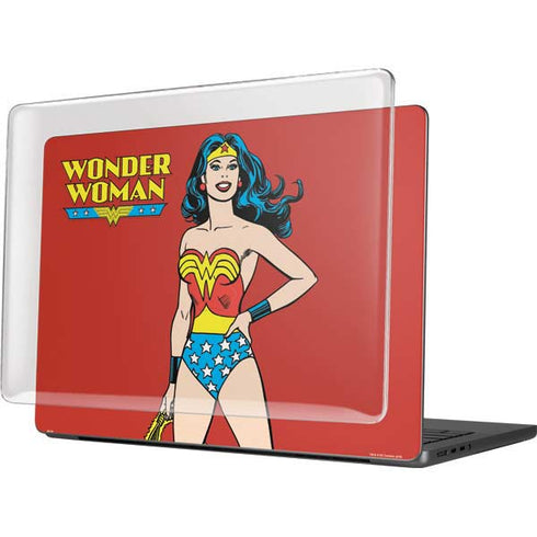DC Comics Wonder Woman Portrait MacBook Pro 14in (2021-24) Case plus Skin