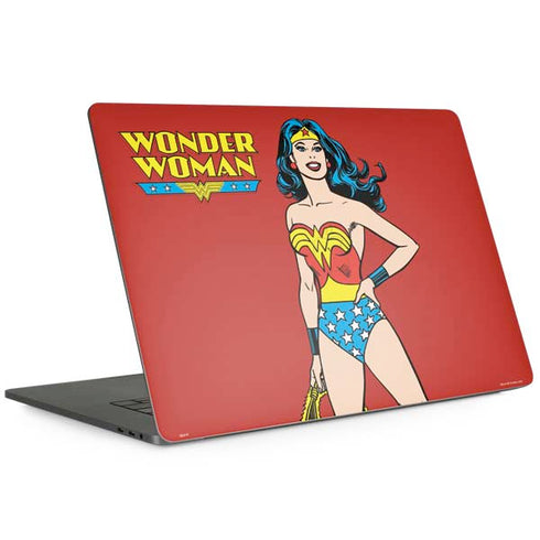 DC Comics Wonder Woman Portrait MacBook Skins
