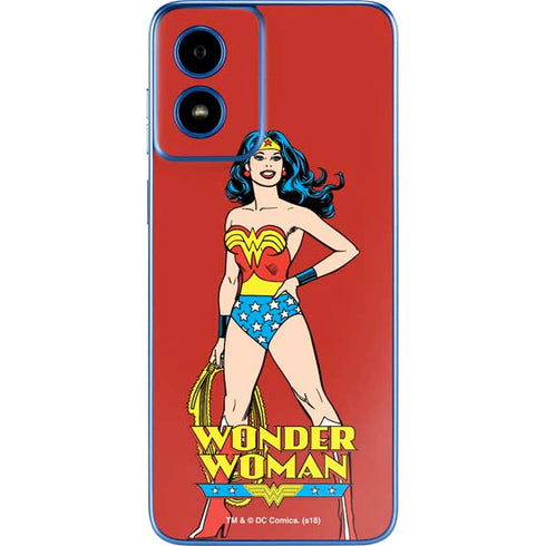 DC Comics Wonder Woman Portrait Moto G Play 4G (2024) Skin