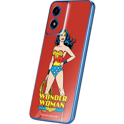 DC Comics Wonder Woman Portrait Moto G Play 4G (2024) Skin