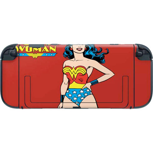 DC Comics Wonder Woman Portrait Nintendo Switch 2 (2025) with Joy-Con Skin