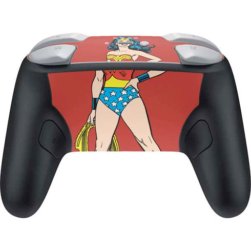 DC Comics Wonder Woman Portrait Nintendo Switch 2 (2025) Pro Controller Skin