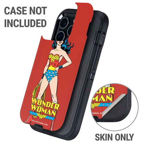 DC Comics Wonder Woman Portrait Otterbox Defender iPhone Skin