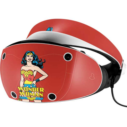 DC Comics Wonder Woman Portrait PlayStation VR2 Skin