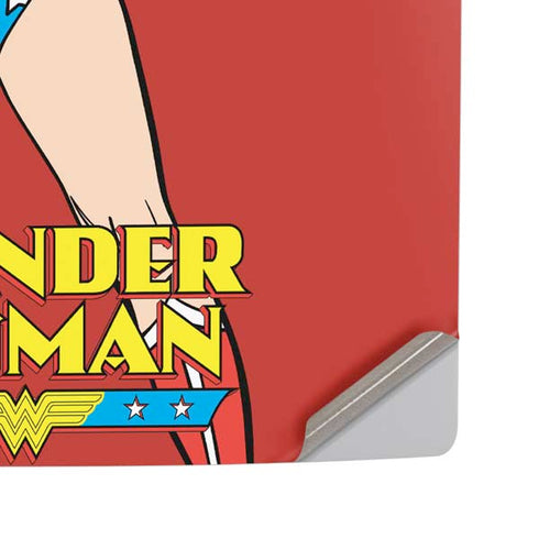 DC Comics Wonder Woman Portrait PS5 Pro Disk Console Skin