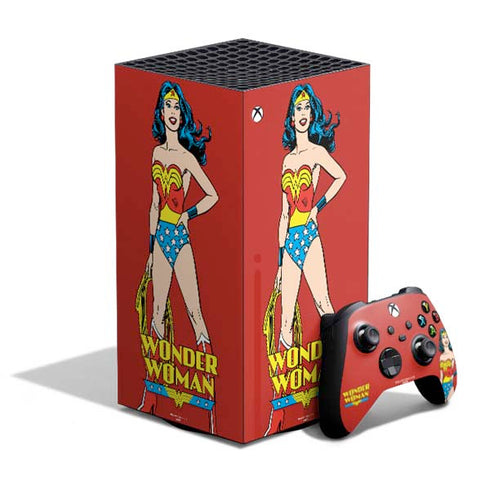 DC Comics Wonder Woman Portrait XBox Series X Digital Edition Bundle Skin