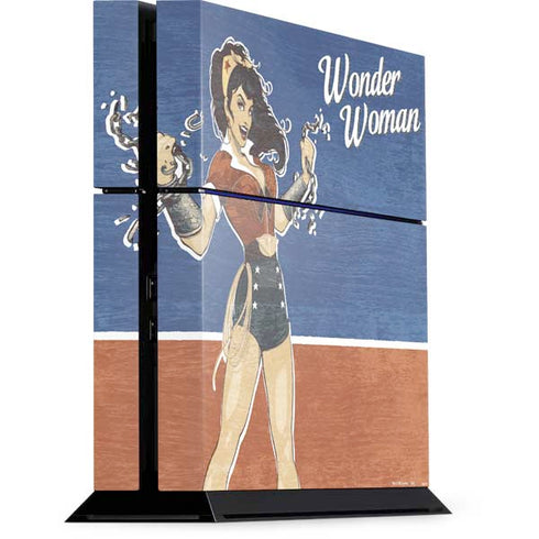 DC Comics Bombshells Wonder Woman Bombshell PlayStation PS4 Skins