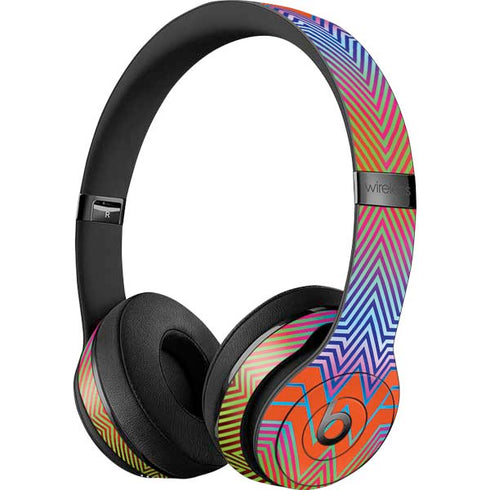 Wonder Woman 1984 (2020) Rainbow Chevron Logo Beats Solo 3 Wireless Skin