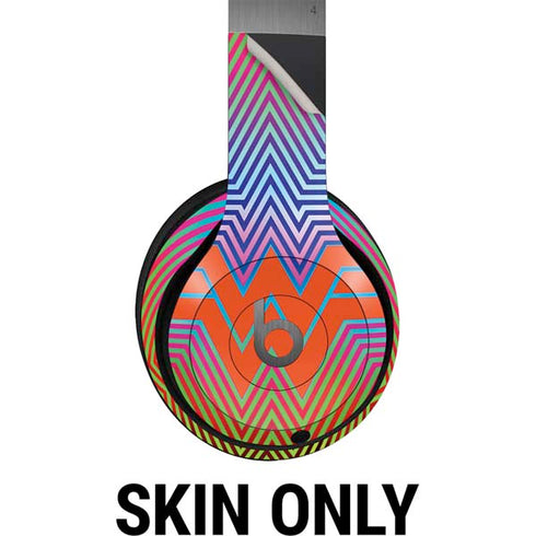 Wonder Woman 1984 (2020) Rainbow Chevron Logo Beats Solo 4 Wireless Headphones Skin