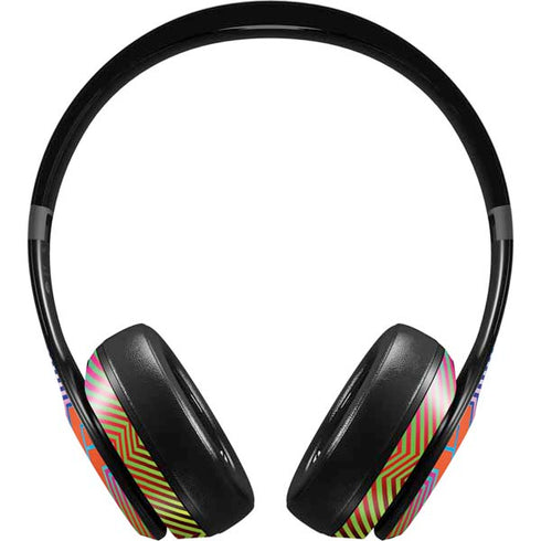 Wonder Woman 1984 (2020) Rainbow Chevron Logo Beats Solo 4 Wireless Headphones Skin