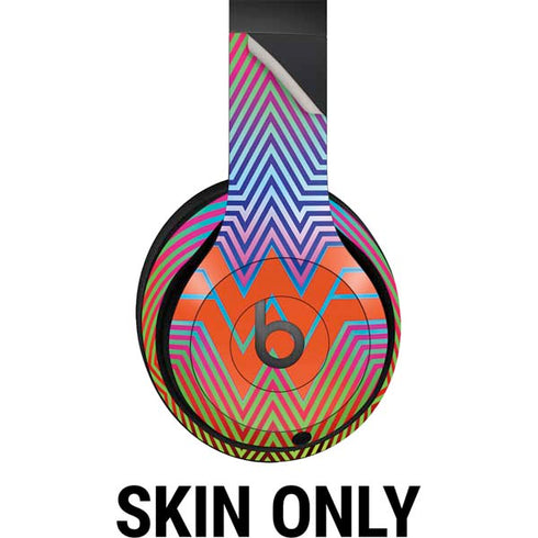 Wonder Woman 1984 (2020) Rainbow Chevron Logo Beats Studio Pro Wireless Headphones Skin