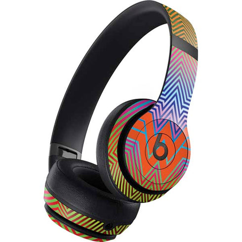 Wonder Woman 1984 (2020) Rainbow Chevron Logo Beats Studio Pro Wireless Headphones Skin