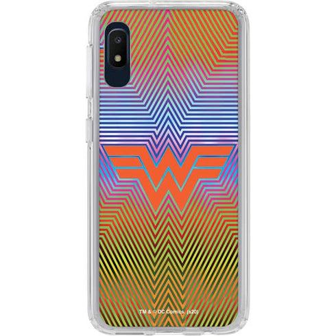 Wonder Woman 1984 (2020) Rainbow Chevron Logo Galaxy Cases