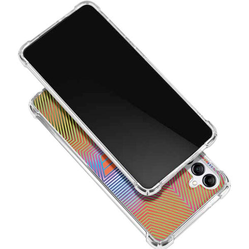 Wonder Woman 1984 (2020) Rainbow Chevron Logo Galaxy A16 5G Clear Case