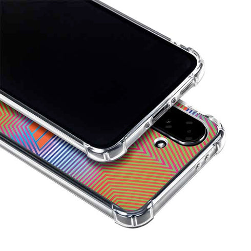 Wonder Woman 1984 (2020) Rainbow Chevron Logo Galaxy A36 5G Clear Case