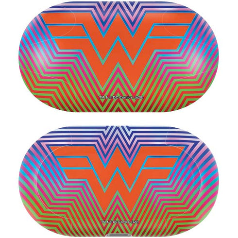 Wonder Woman 1984 (2020) Rainbow Chevron Logo Galaxy Buds Plus Skin