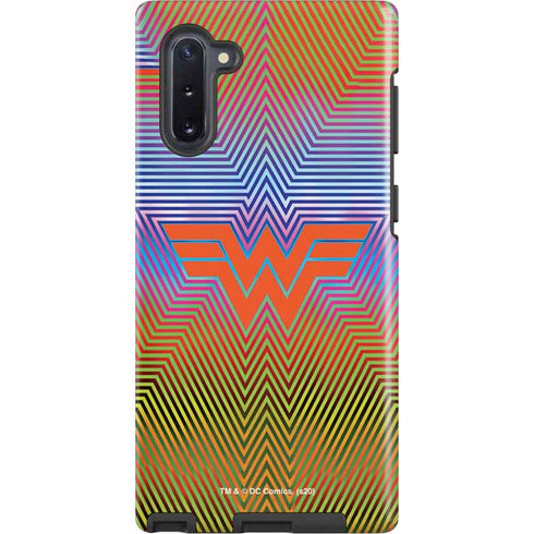 Wonder Woman 1984 (2020) Rainbow Chevron Logo Galaxy Cases