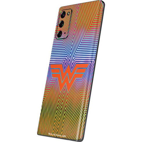 Wonder Woman 1984 (2020) Rainbow Chevron Logo Galaxy Note20 5G Skin