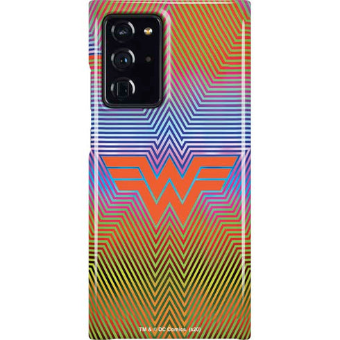 Wonder Woman 1984 (2020) Rainbow Chevron Logo Galaxy Cases