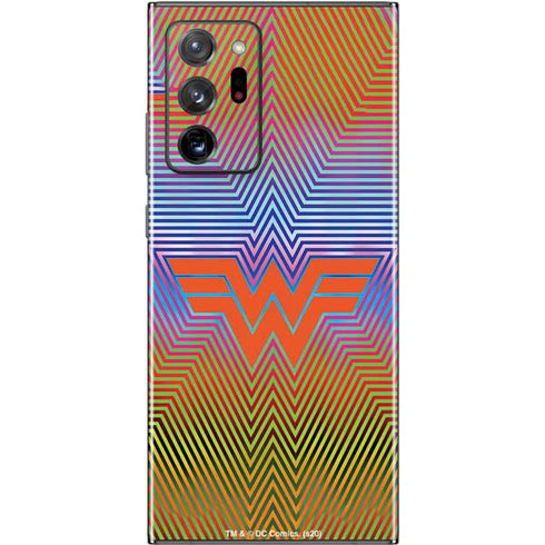 Wonder Woman 1984 (2020) Rainbow Chevron Logo Galaxy Note20 Ultra 5G Skin