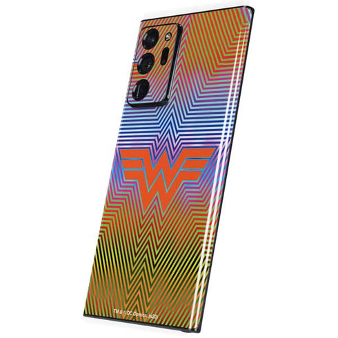 Wonder Woman 1984 (2020) Rainbow Chevron Logo Galaxy Note20 Ultra 5G Skin