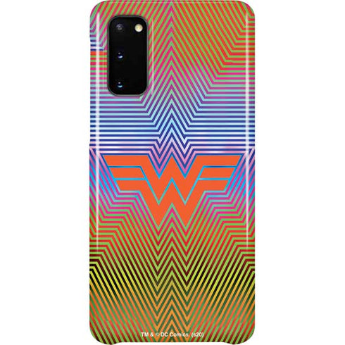 Wonder Woman 1984 (2020) Rainbow Chevron Logo Galaxy S20 Lite Case