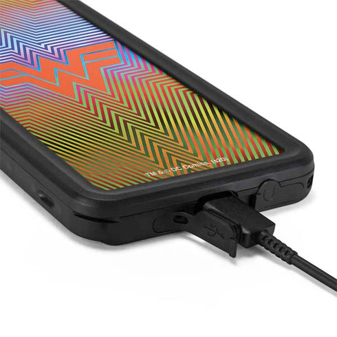 Wonder Woman 1984 (2020) Rainbow Chevron Logo Galaxy S20 Waterproof Case