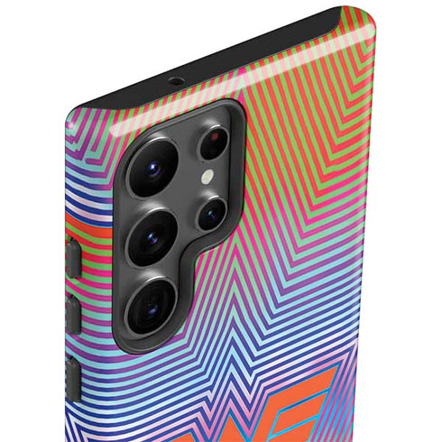 Wonder Woman 1984 (2020) Rainbow Chevron Logo Galaxy S23 Ultra Pro Case