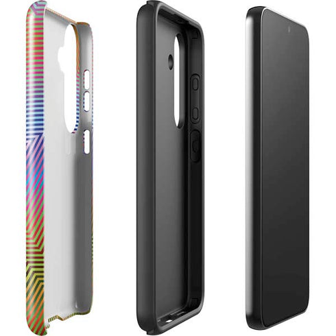 Wonder Woman 1984 (2020) Rainbow Chevron Logo Galaxy S25 Impact Case