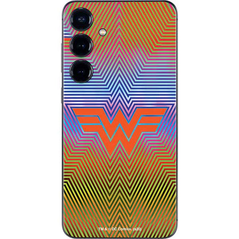 Wonder Woman 1984 (2020) Rainbow Chevron Logo Galaxy S25 Plus Skin