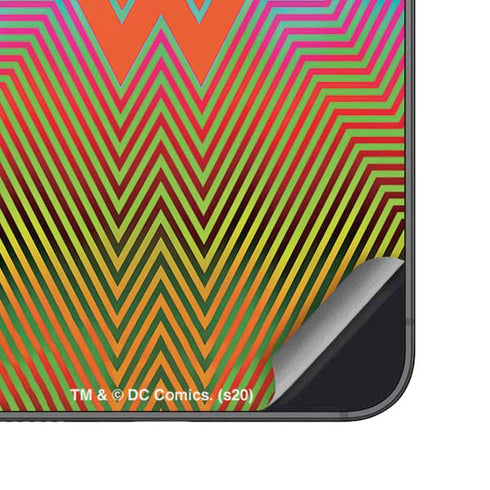 Wonder Woman 1984 (2020) Rainbow Chevron Logo Galaxy S25 Plus Skin
