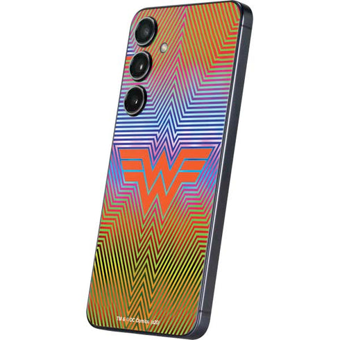 Wonder Woman 1984 (2020) Rainbow Chevron Logo Galaxy S24 Skin