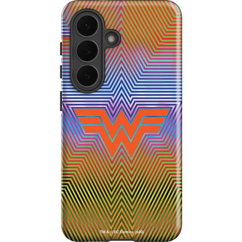 Wonder Woman 1984 (2020) Rainbow Chevron Logo Galaxy S26 Plus Impact Case