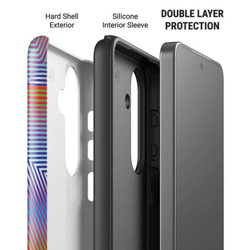 Wonder Woman 1984 (2020) Rainbow Chevron Logo Galaxy S26 Plus Impact Case