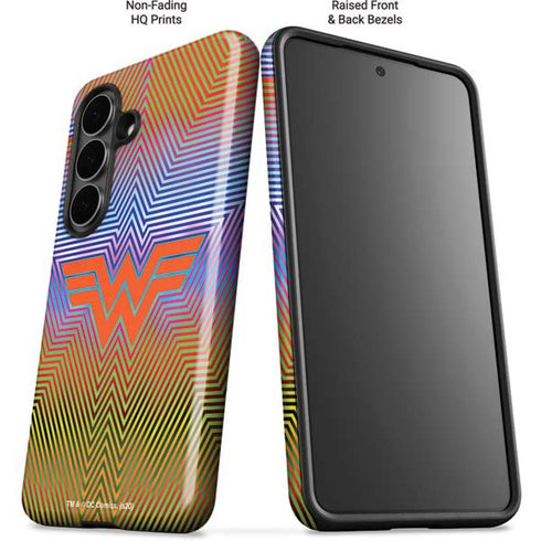 Wonder Woman 1984 (2020) Rainbow Chevron Logo Galaxy S26 Plus Impact Case