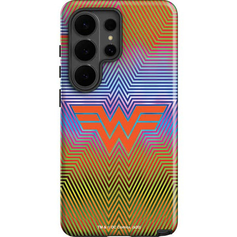 Wonder Woman 1984 (2020) Rainbow Chevron Logo Galaxy S26 Ultra Impact Case
