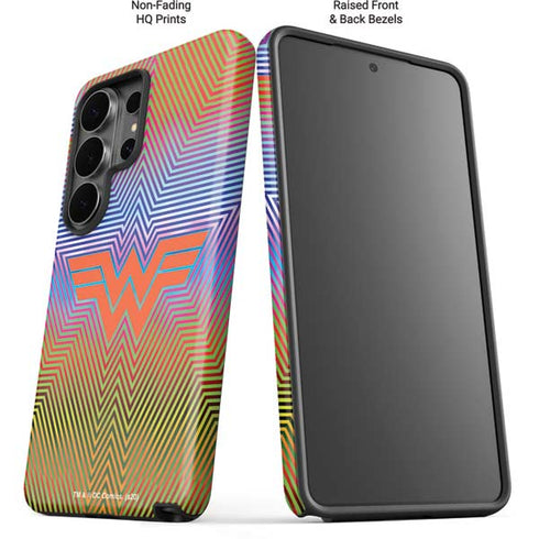 Wonder Woman 1984 (2020) Rainbow Chevron Logo Galaxy S26 Ultra Impact Case
